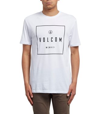 VOLCOM SCRIBE SHORT SLEEVE TEE WHT £25.00